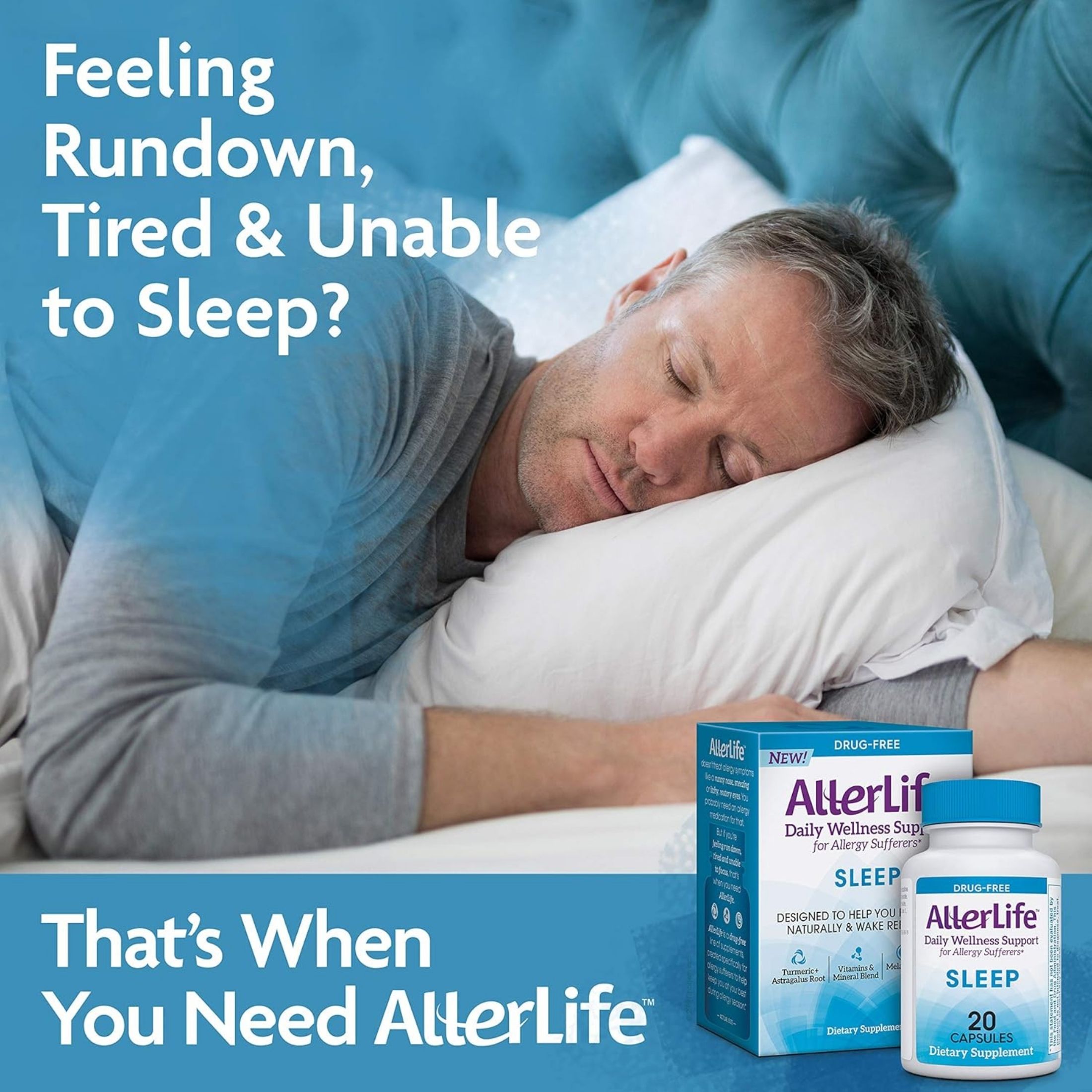AllerLife Sleep Capsules, 20 Caps