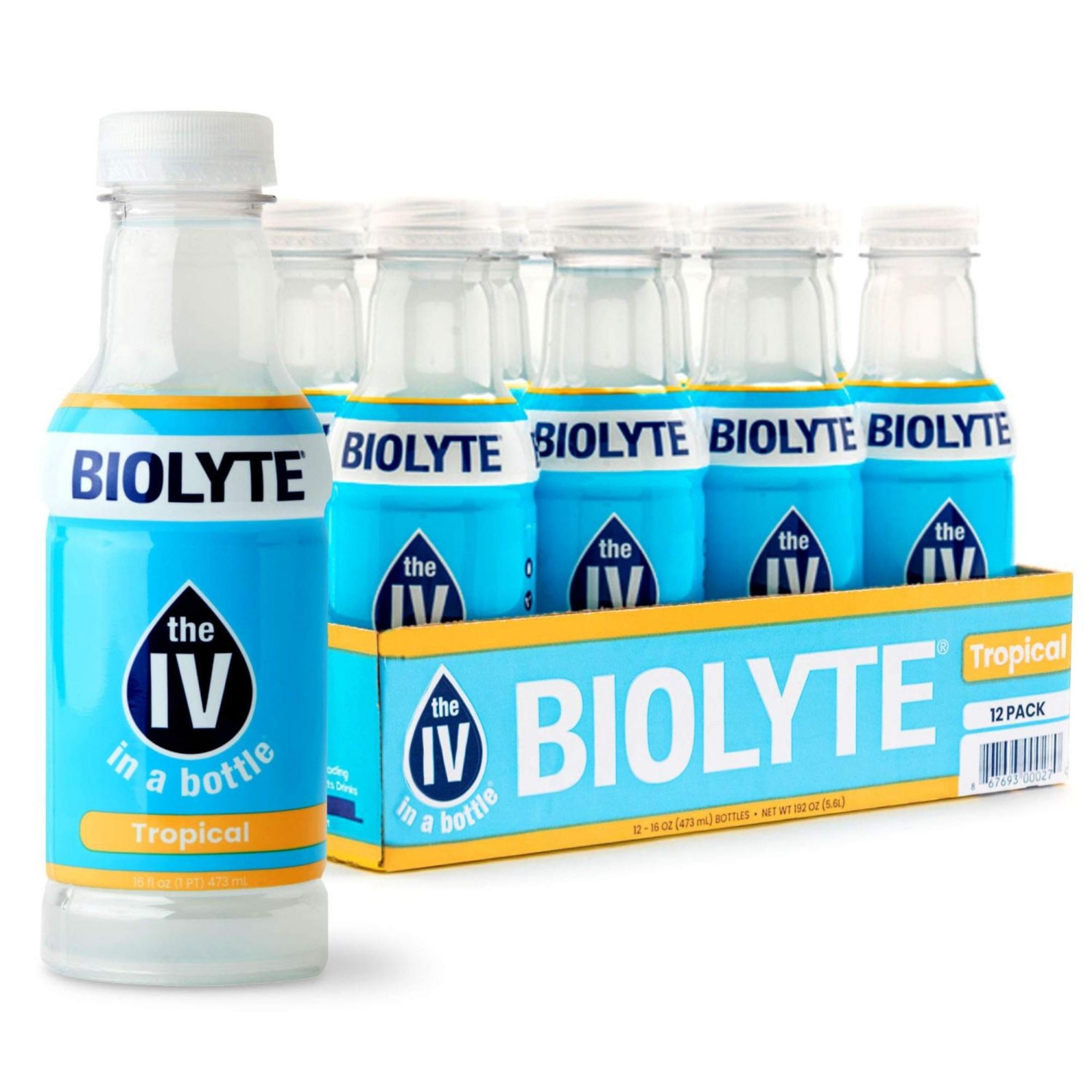 Biolyte Electrolyte Drink, Citrus 12 Pack