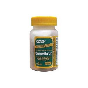 Rugby Cerovite Jr Children's Chewable - 60 Tabs