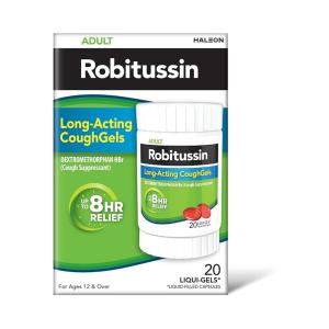Robitussin Adult Long Acting Cough Gels