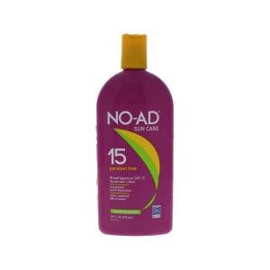 No Ad Sunscreen, Lotion, Broad Spectrum SPF 15, Super Value Size