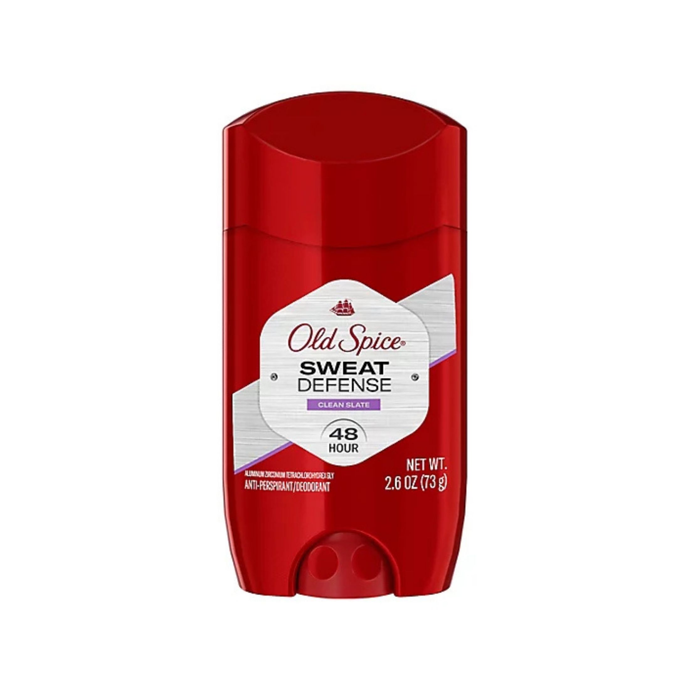 Old Spice Sweat Defense Anti Perspirant Deodorant For Men, 48 Hour, Clean Slate, 2.6 Oz