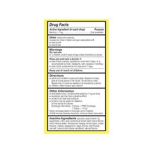 Ricola Natural Herb Cough Suppressant Lemon Mint Throat Drops