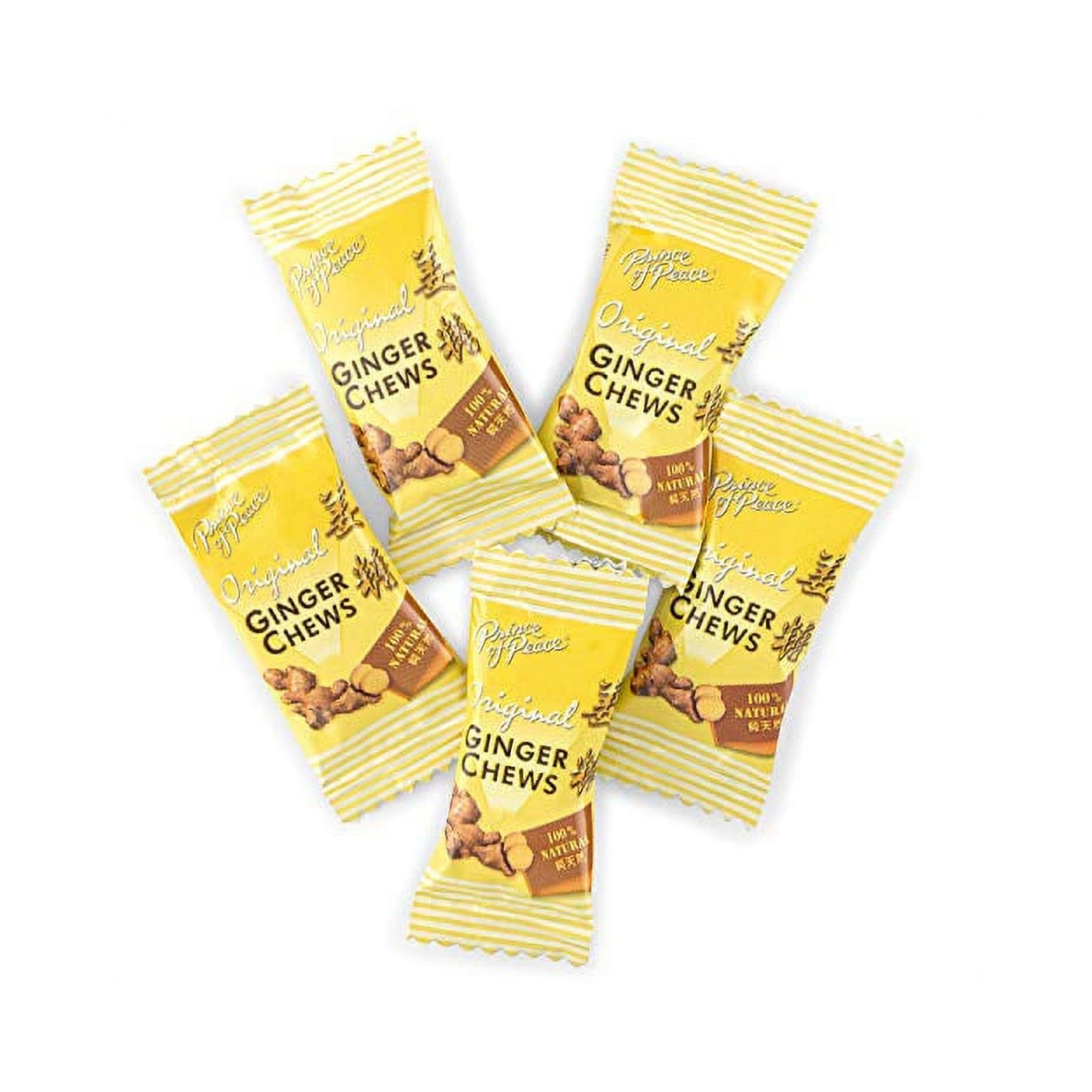 Prince of Peace Original Ginger Chews 4.4 Oz - Chewy Candy