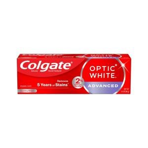 Colgate Optic White Advanced Anticavity Fluoride Vibrant Clean Toothpaste 3.2 Oz
