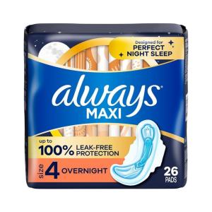 Always Ultra Thin Overnight Pads