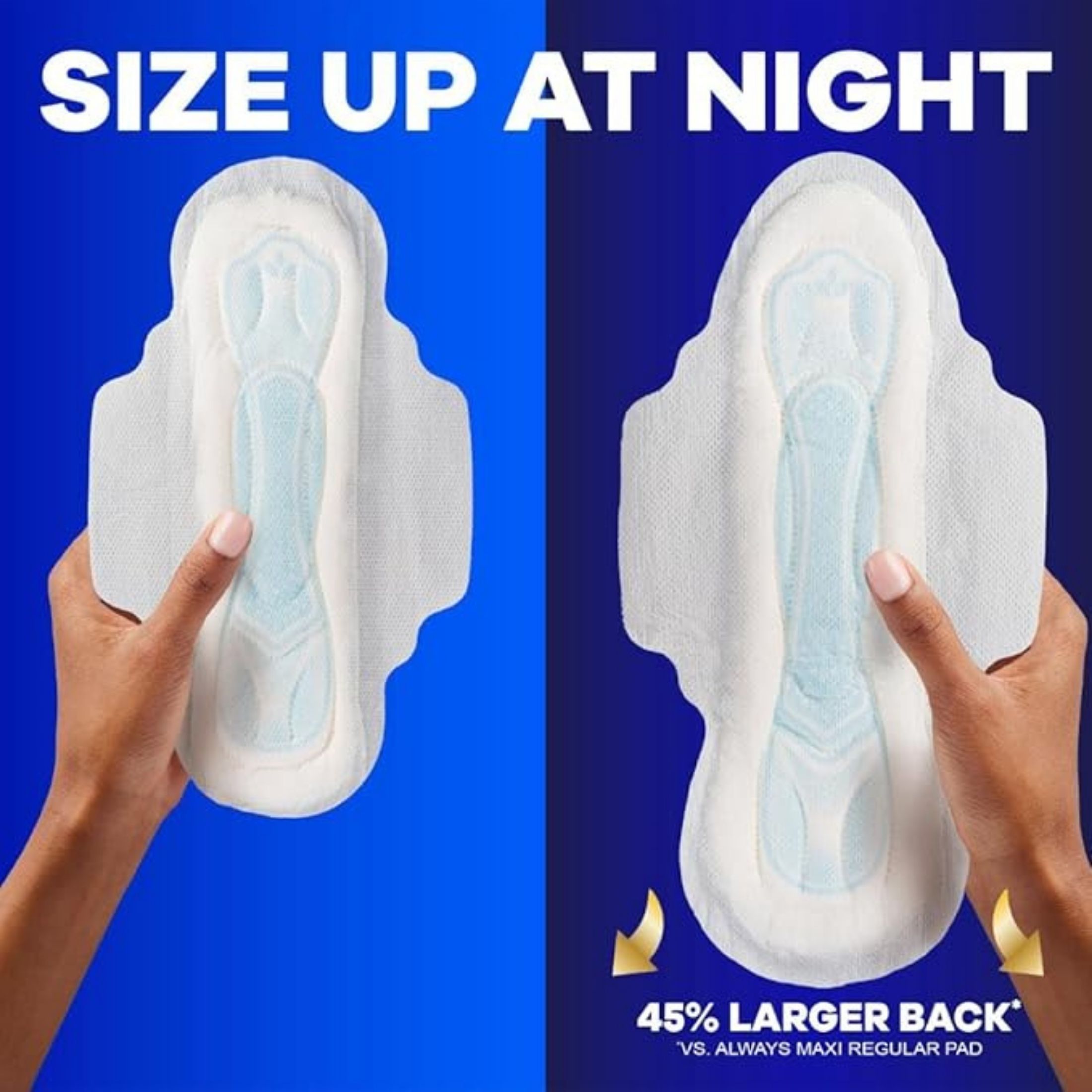 Always Ultra Thin Overnight Pads