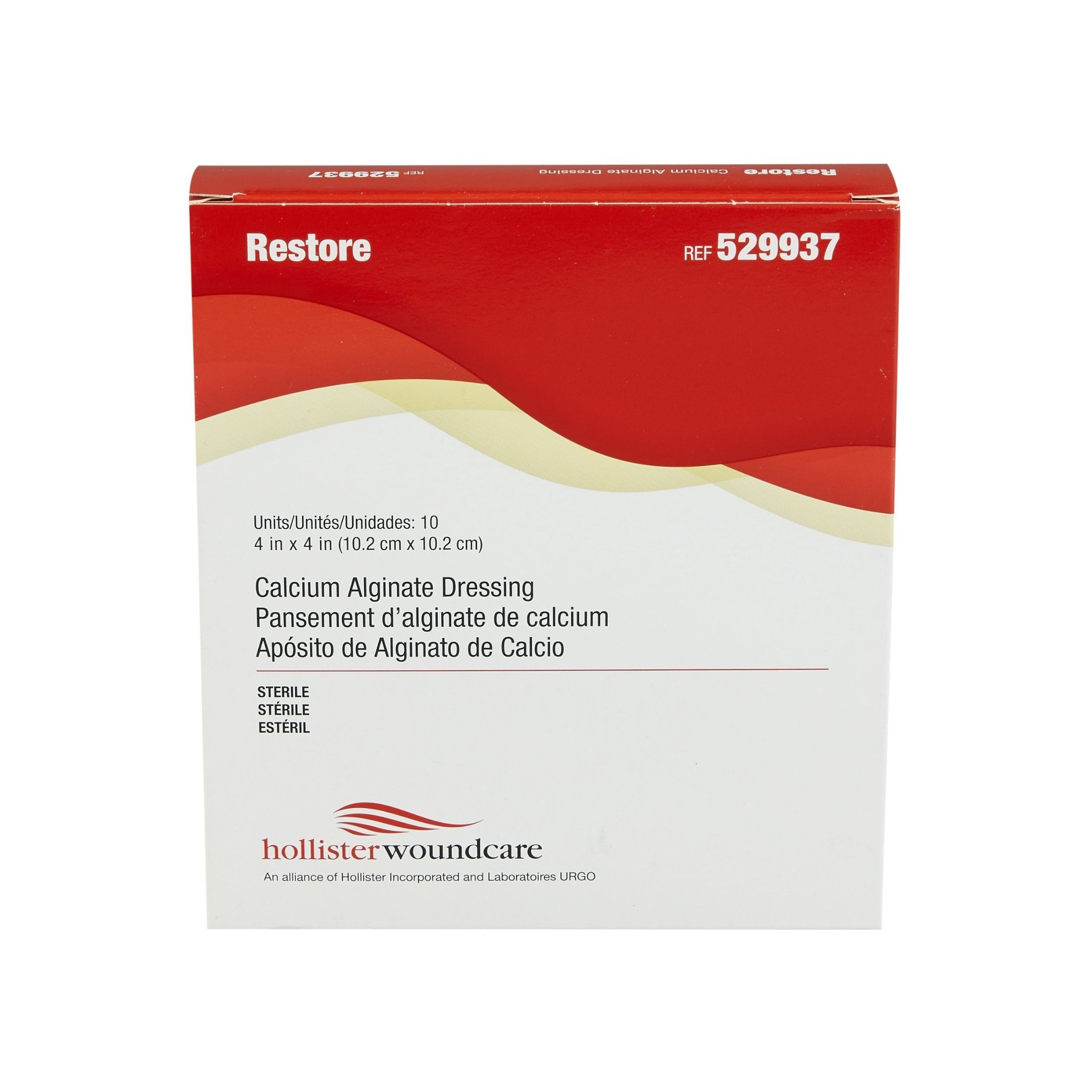 Hollister Restore Calcium Alginate Dressing 4 X 4 Box