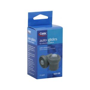 Carex Auto Glides For Wheeled Walkers, 1 Pair