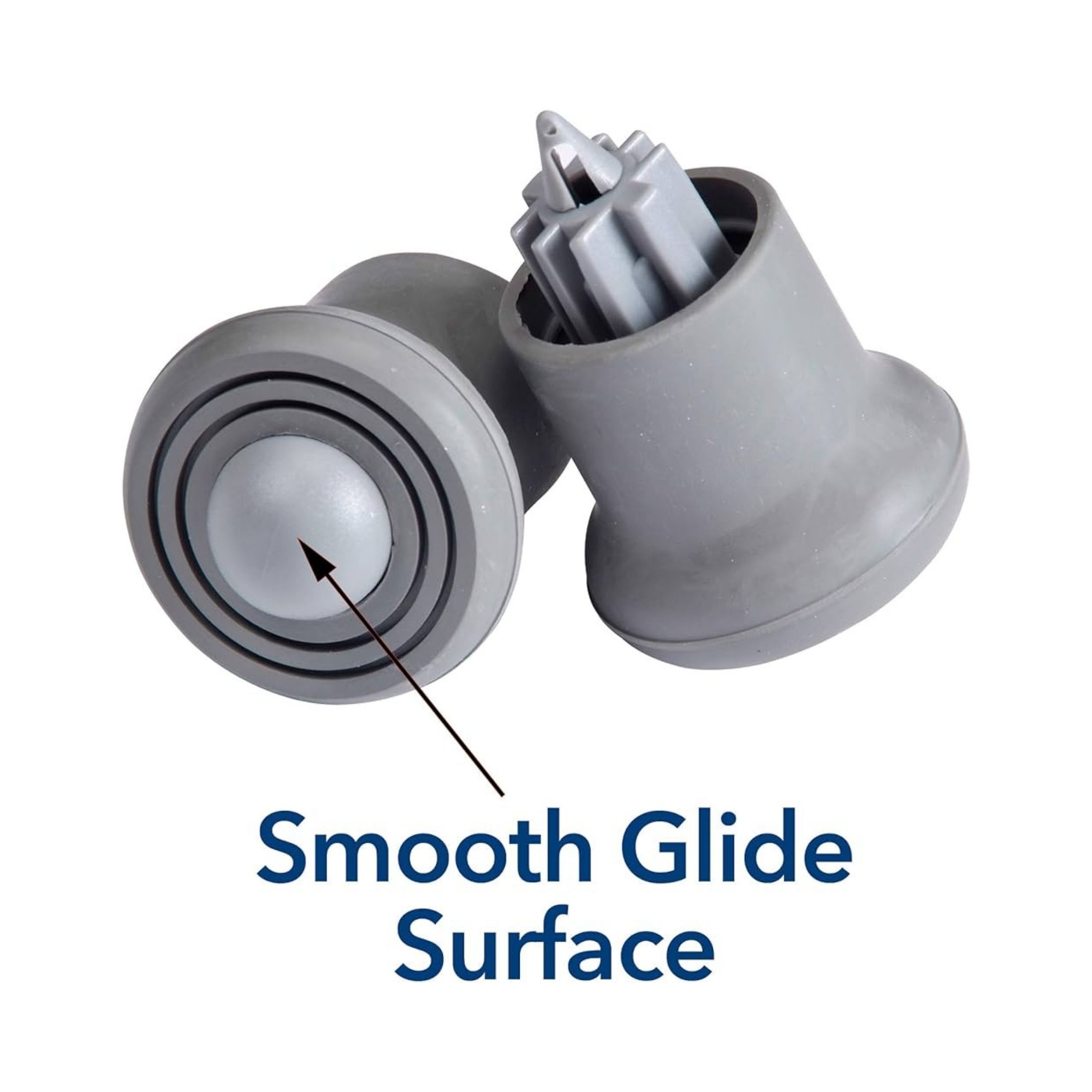 Carex Auto Glides For Wheeled Walkers, 1 Pair