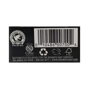 The Grandpa Soap Co. Grandpas Wonder Pine Lathers White Tar Bath Bar 3.25 Oz