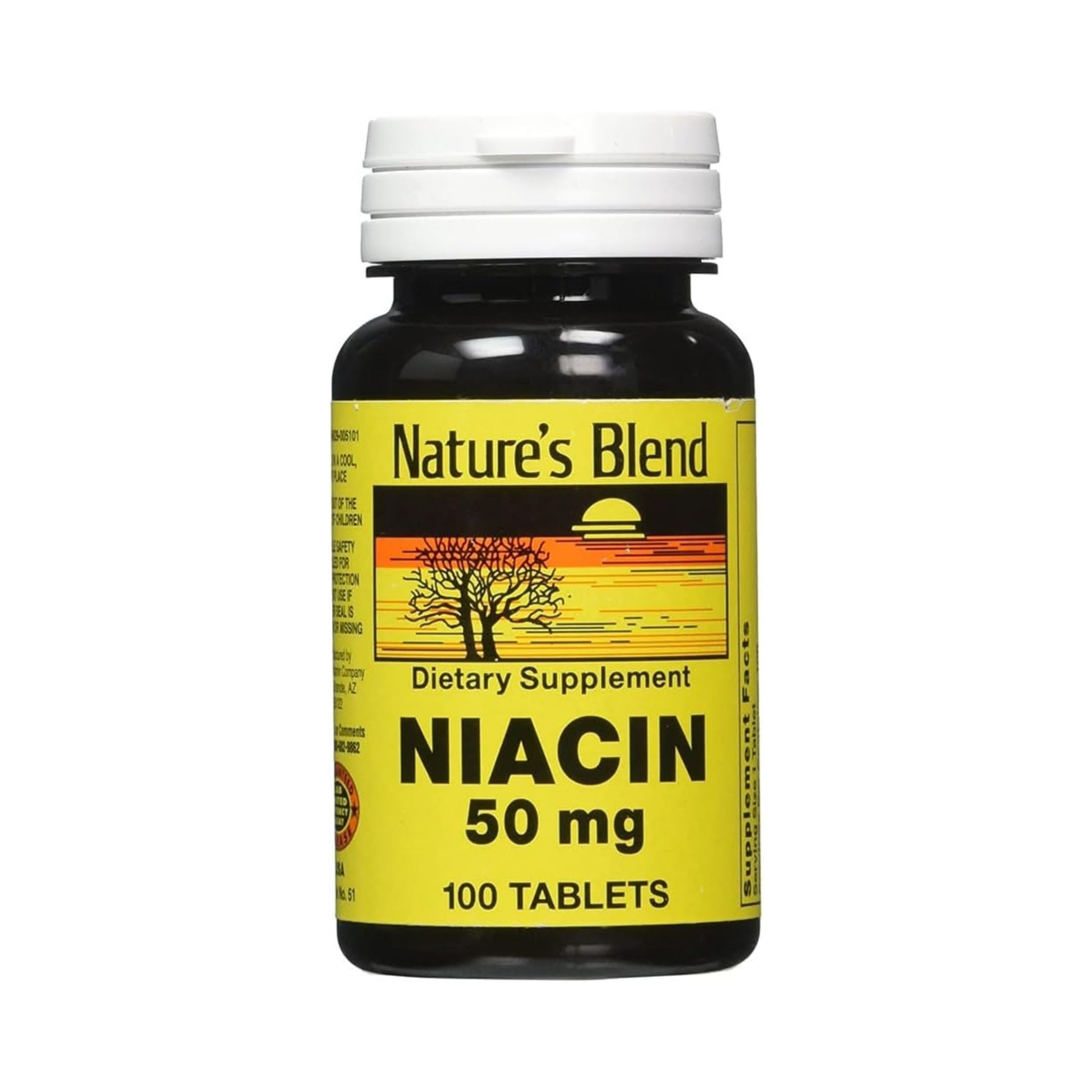 Nature's Blend 51 Niacin 50 Mg
