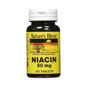 Nature's Blend 51 Niacin 50 Mg