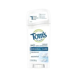 Tom's of Maine Original Care Natural Deodorant Stick Unscented - 2.25 Oz