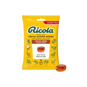 Ricola Cough Suppressant Throat Drops, Original Swiss Herb, Sugar Free