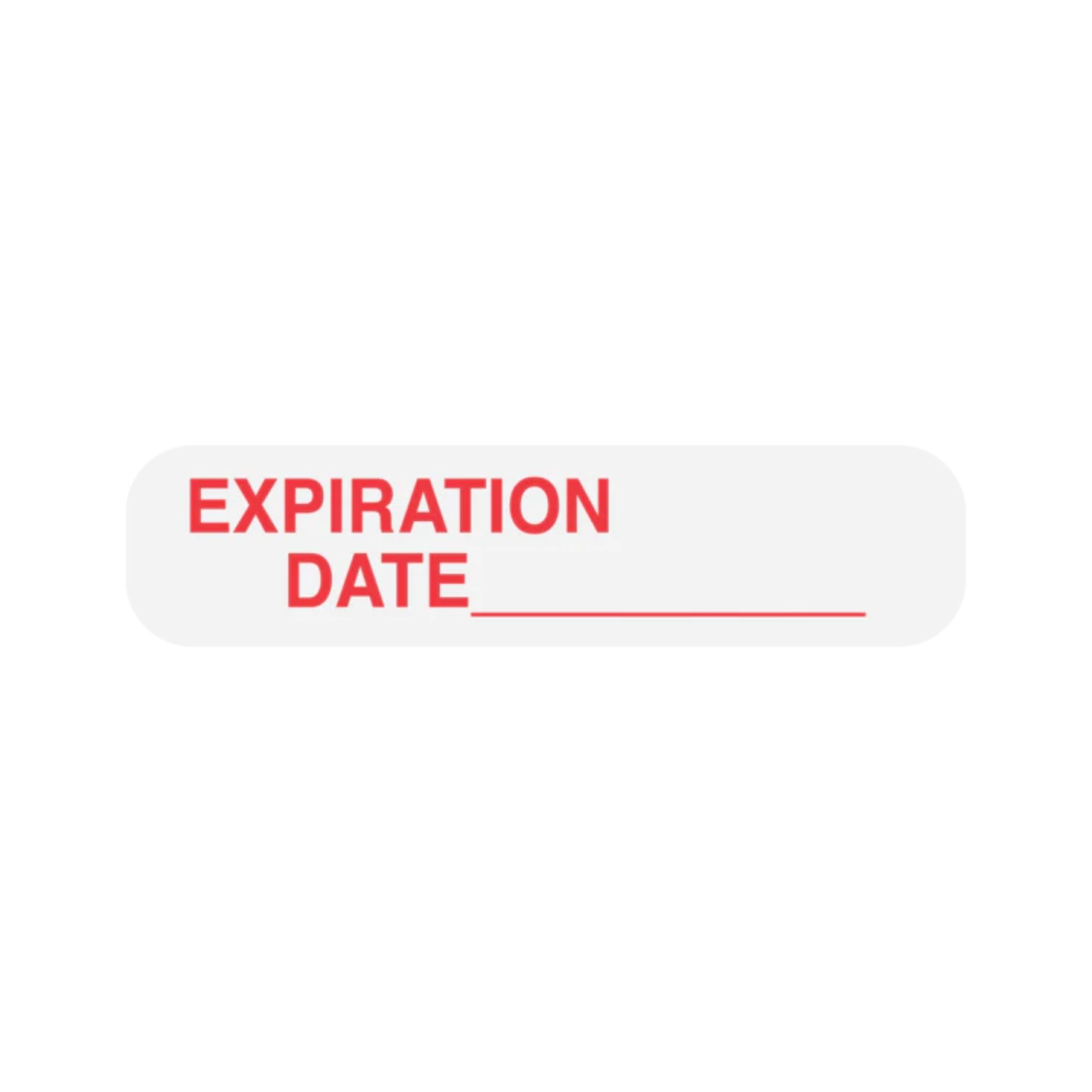 Apothecary Products "expiration Date" Label