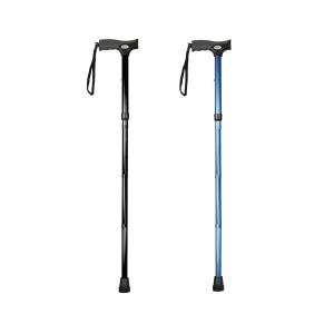 Carex Soft Grip Folding Cane, Black