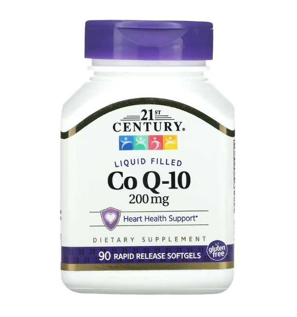 21st Century Co Q10 200 Mg Softgels