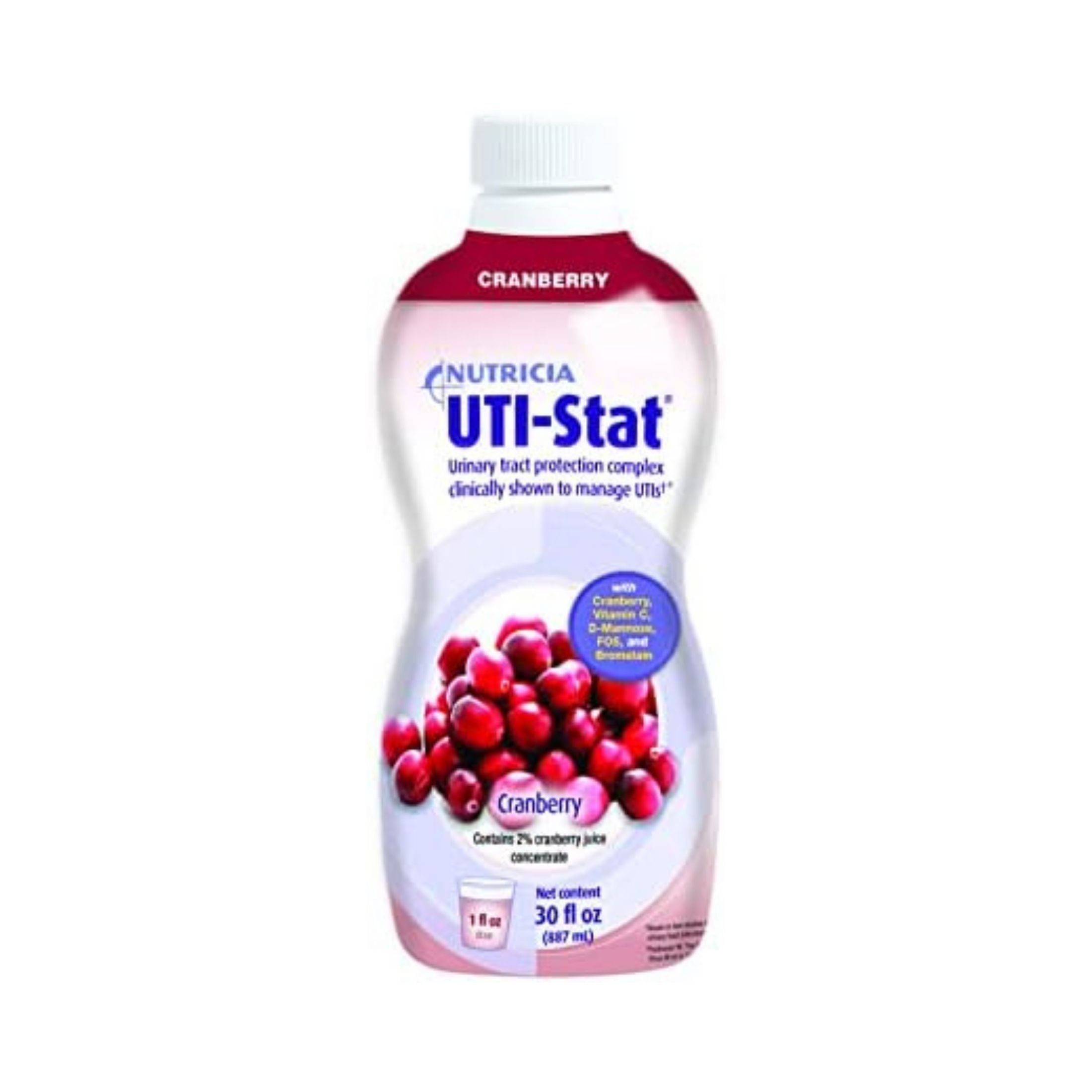 Uti Stat Liquid Cranberry 4 X 30 Oz