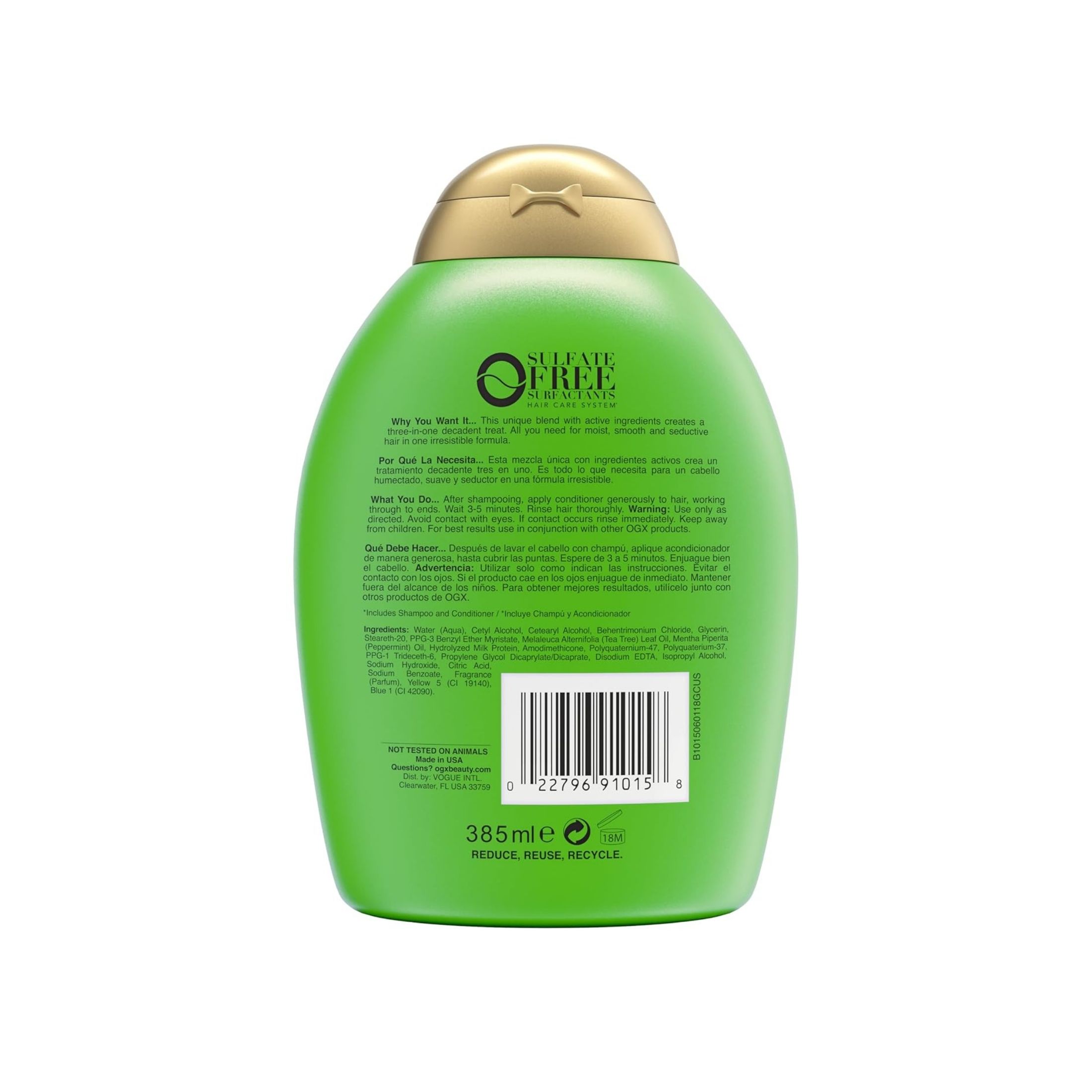 OGX Hydrating Tea Tree Mint Conditioner 385 Ml
