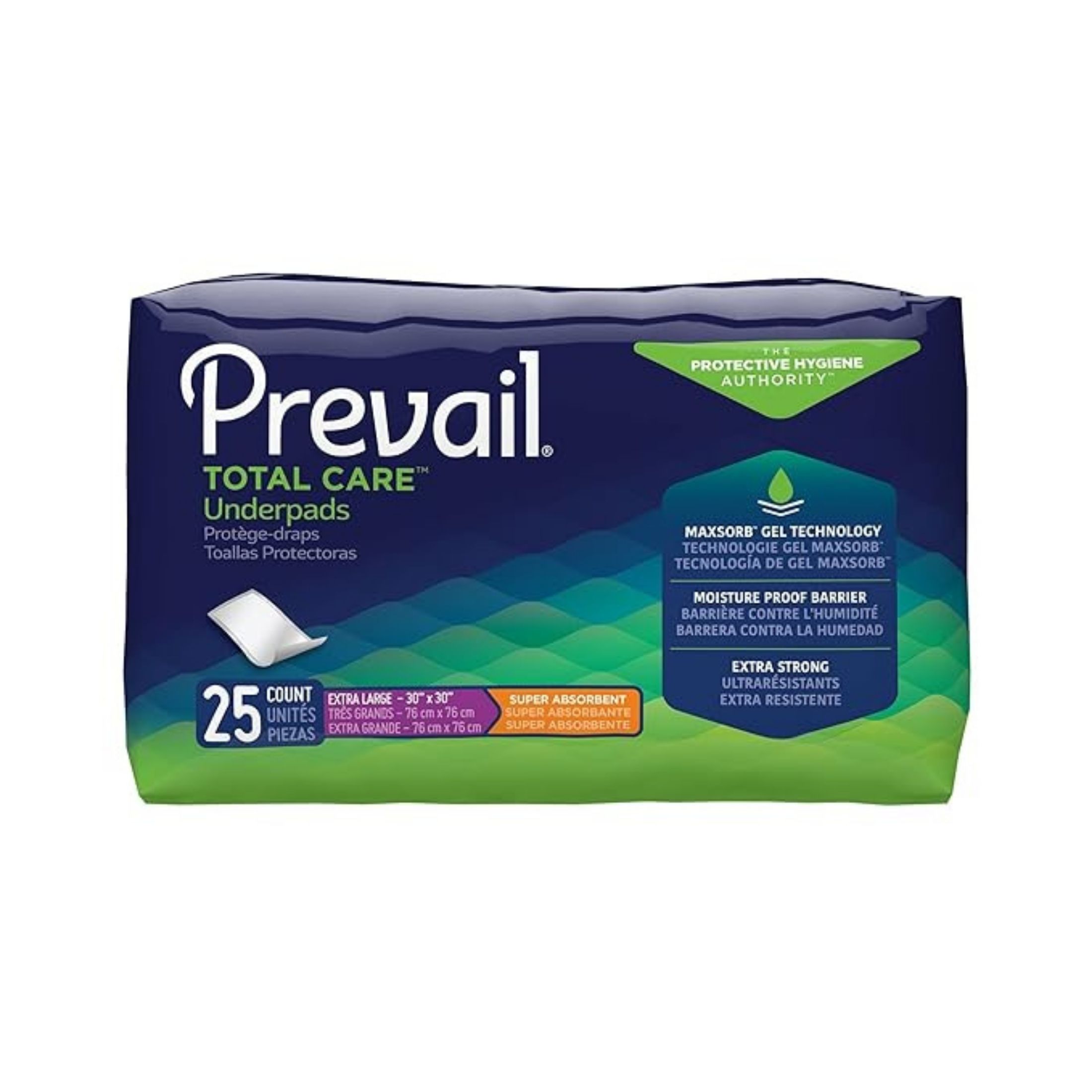 Prevail Super Absorbency Under Pads, Extra Large