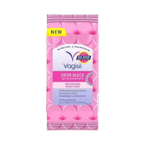 Vagisil Odor Block Daily Freshening Wipes - 20ct