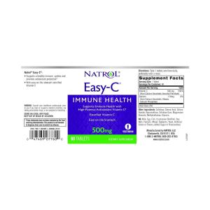 Natrol Easy-C 500 Mg, Immune Health, Tablets