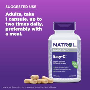 Natrol Easy-C 500mg Immune Health Tablets - 120ct