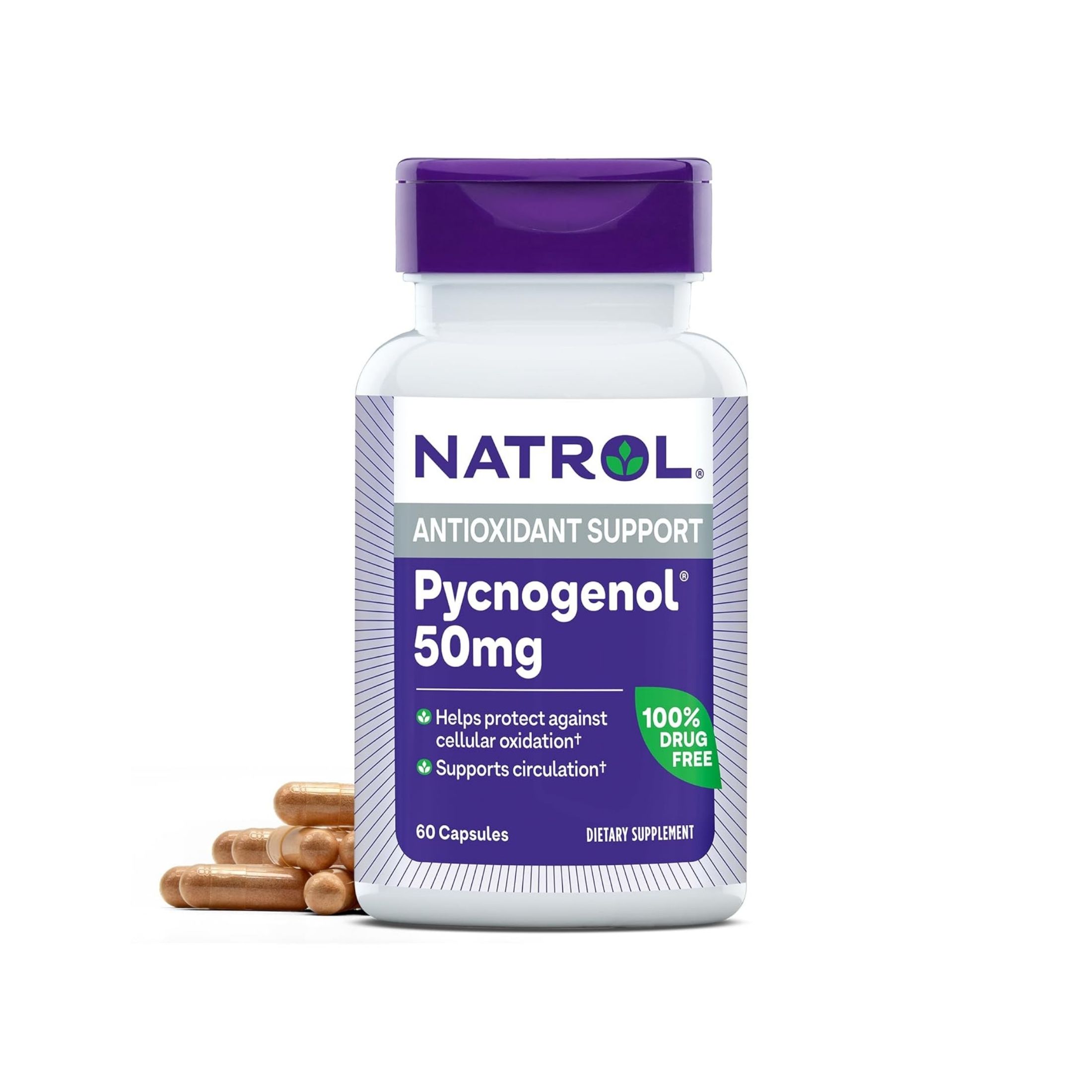 Natrol Pycnogenol, 50 Mg, 60 Capsules