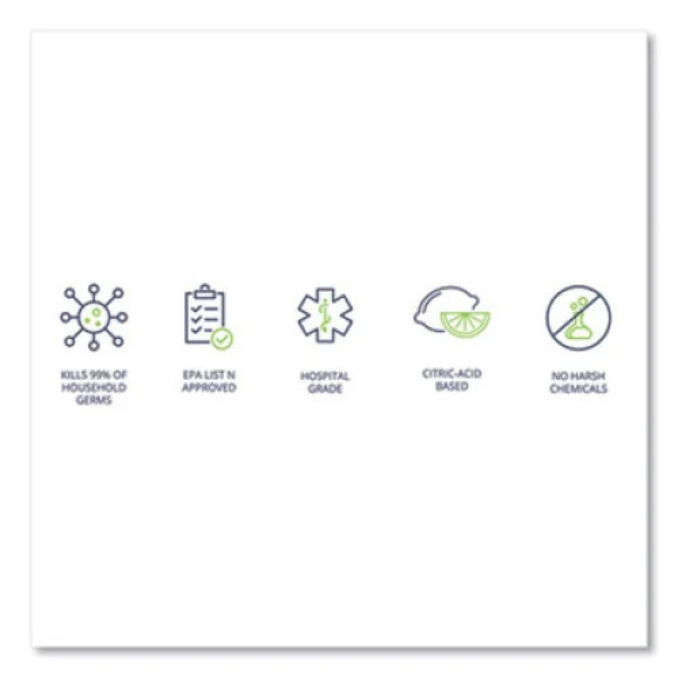 Wexford Labs CleanCide Disinfecting Wipes, 6.5 X 6, Fresh Scent, 160/Canister