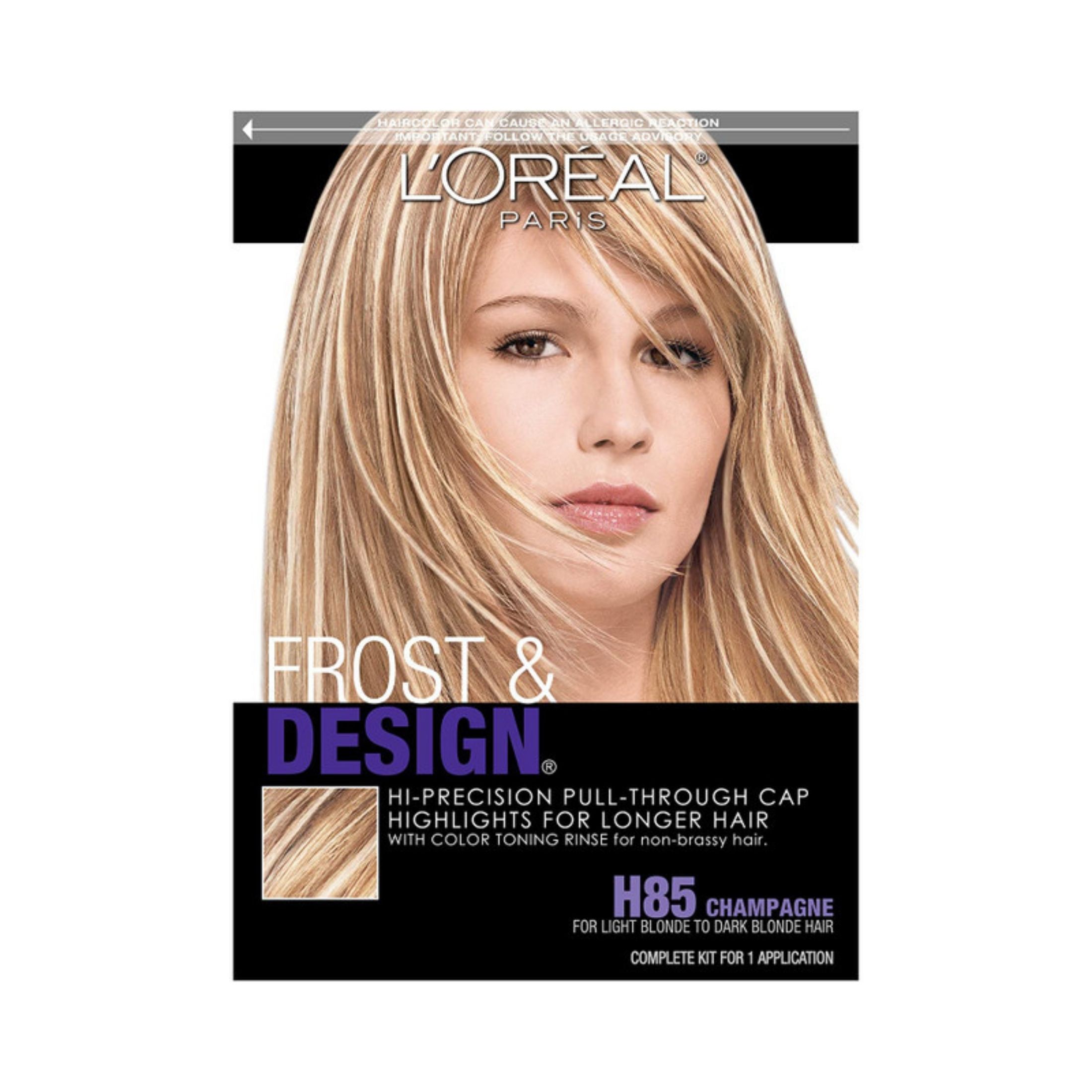 Frost & Design L'Oreal Paris Cap Hair Highlights, Champagne H85, 1 Kit