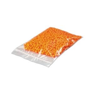 General Supply Zip Reclosable Poly Bags, 2 Mil, 5" X 8", Clear, 1