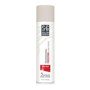 Salon Grafix Professional Freezing Mega Hold Hair Spray, 10 Ounce