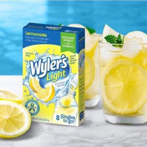 Wyler's Light Singles To Go! Low Calorie Lemonade Drink Mix