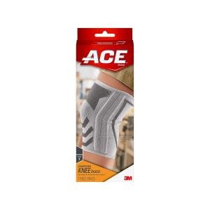 ACE Brand Knitted Knee Brace W/ Side Stabilizers, Medium
