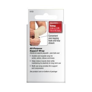 Mueller All-purpose Support Wrap, Beige, 3