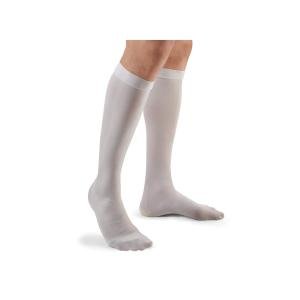 Futuro Anti-Embolism Stockings Knee Length Closed Toe Medium Regular White