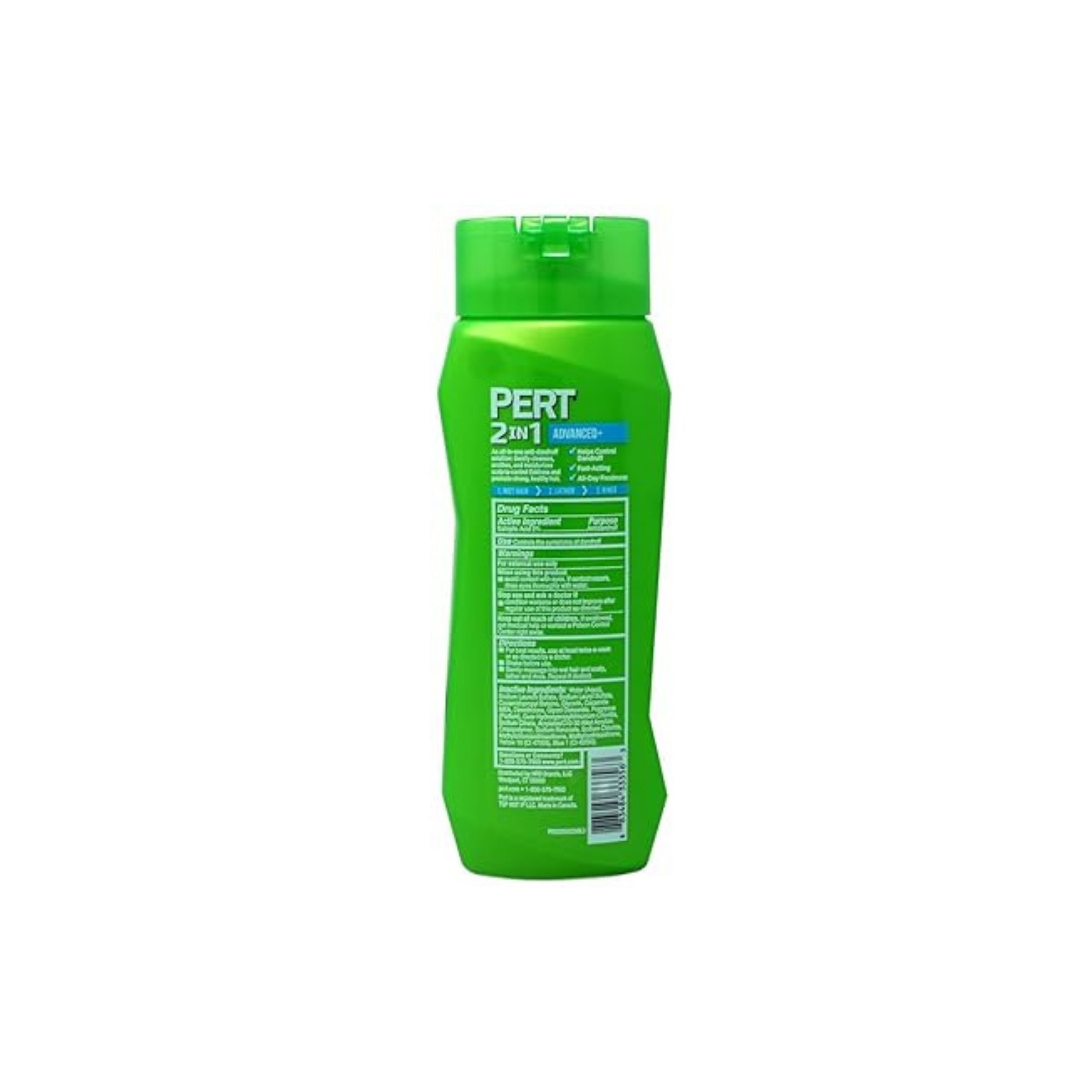 Pert Shampoo & Conditioner, Anti Dandruff, Classic Clean, 2 In 1 13.5 Fl Oz