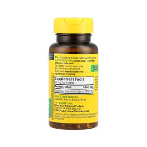 Nature Made Vitamin D3 Dietary Supplement Liquid Softgels