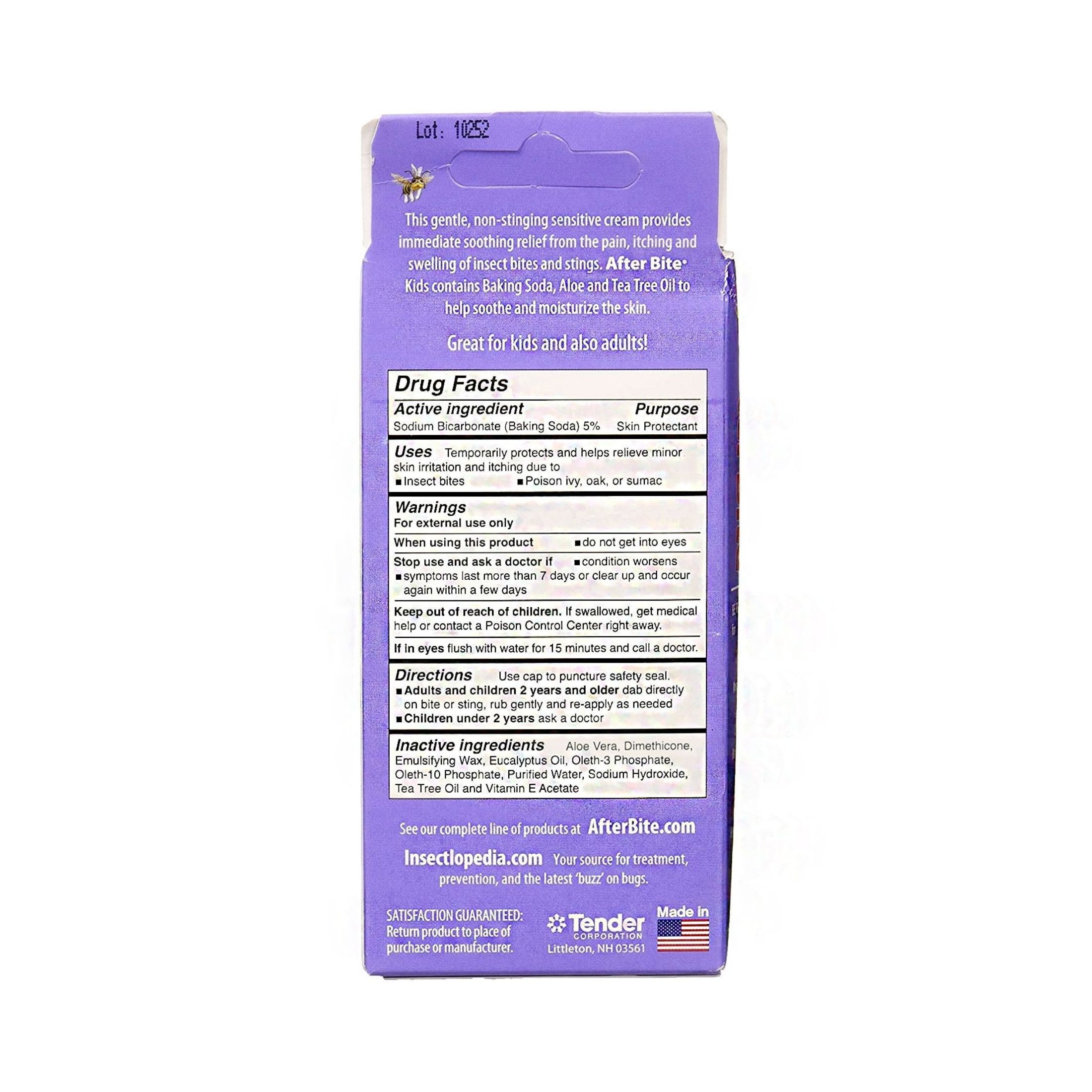 After Bite Itch Eraser Kids Cream, Sensitive, 0.7 Oz