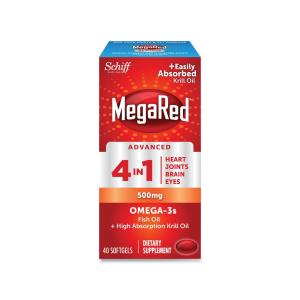 MegaRed Omega 3s, Advanced, 4 In 1, 500 Mg, Softgels
