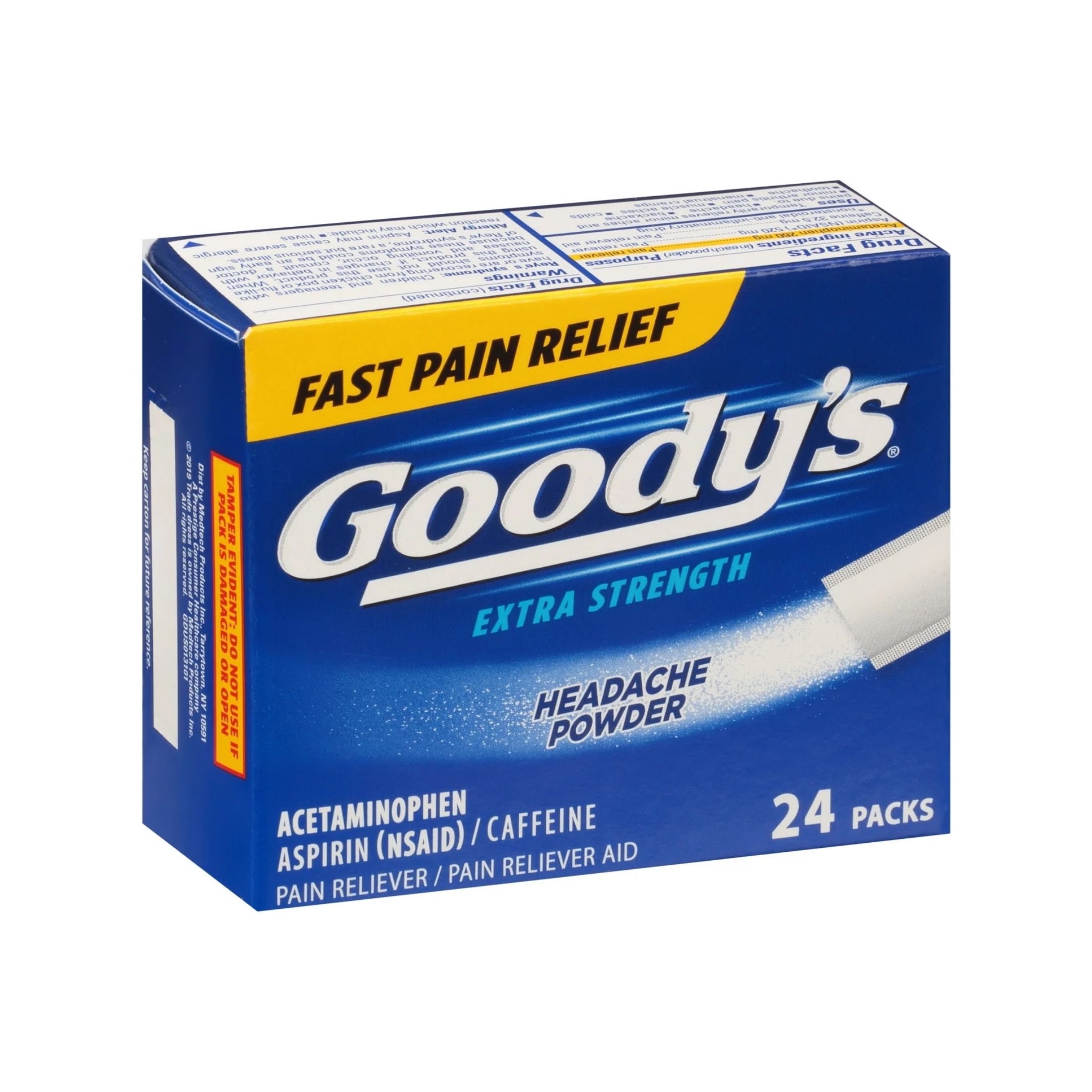 Goody's Powder Stick Packs Extra Strength Headache Powders