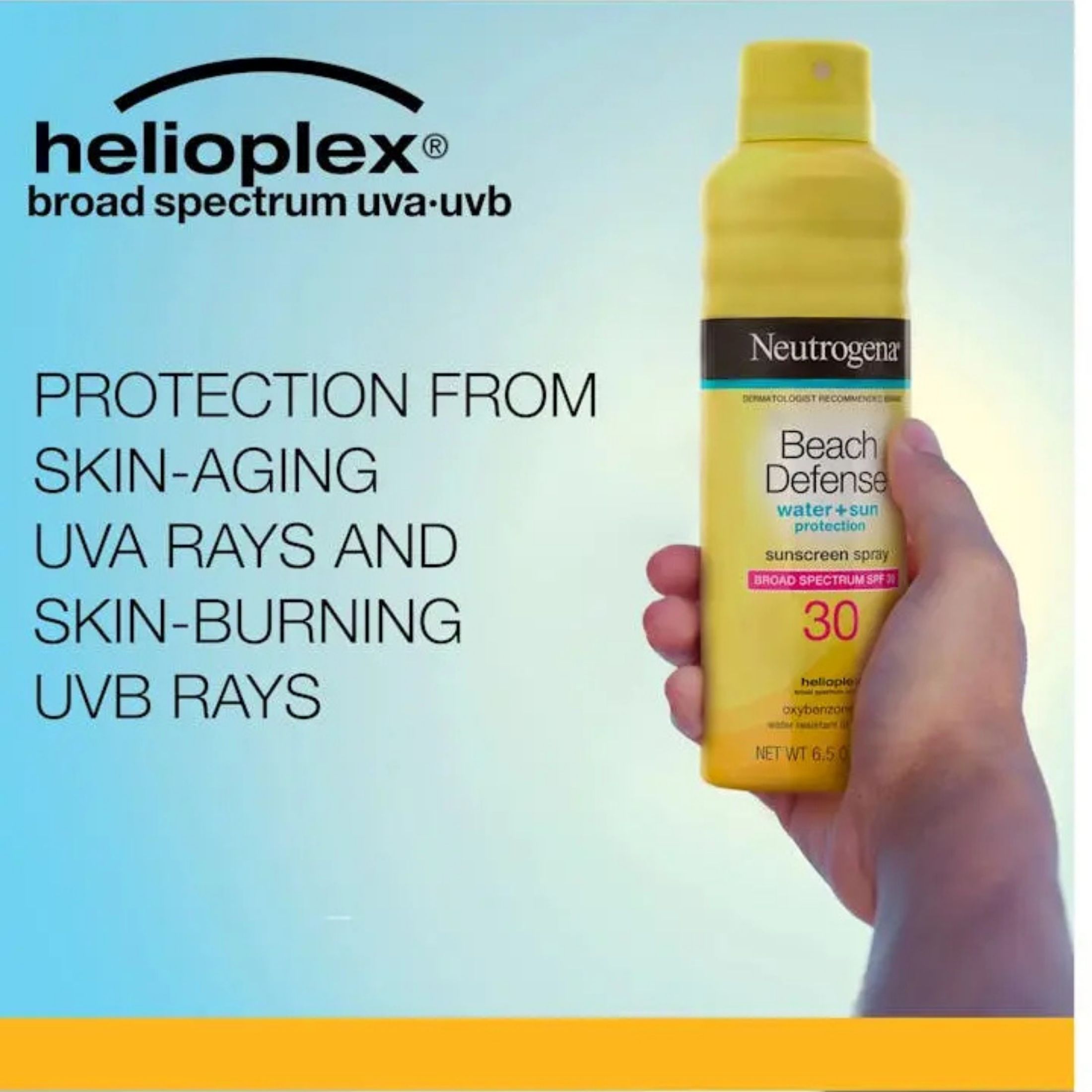 Neutrogena Beach Defense Spray Sunscreen Broad Spectrum SPF 30