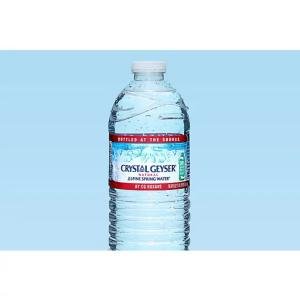 Crystal Geyser Natural Alpine Spring Water 4 Ct Tray