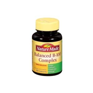 Nature Made Balanced Vitamin B-100 Complex Time Release Tablets