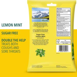 Ricola Oral Anesthetic, Sugar Free, Lemon Mint, Drops