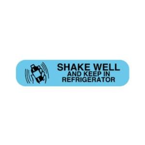 Label Shake Well-Refrigerate 1X