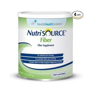 Nestle Nutrisource Powder Fiber Canister, 7.2 Ounce, 4 Per Case