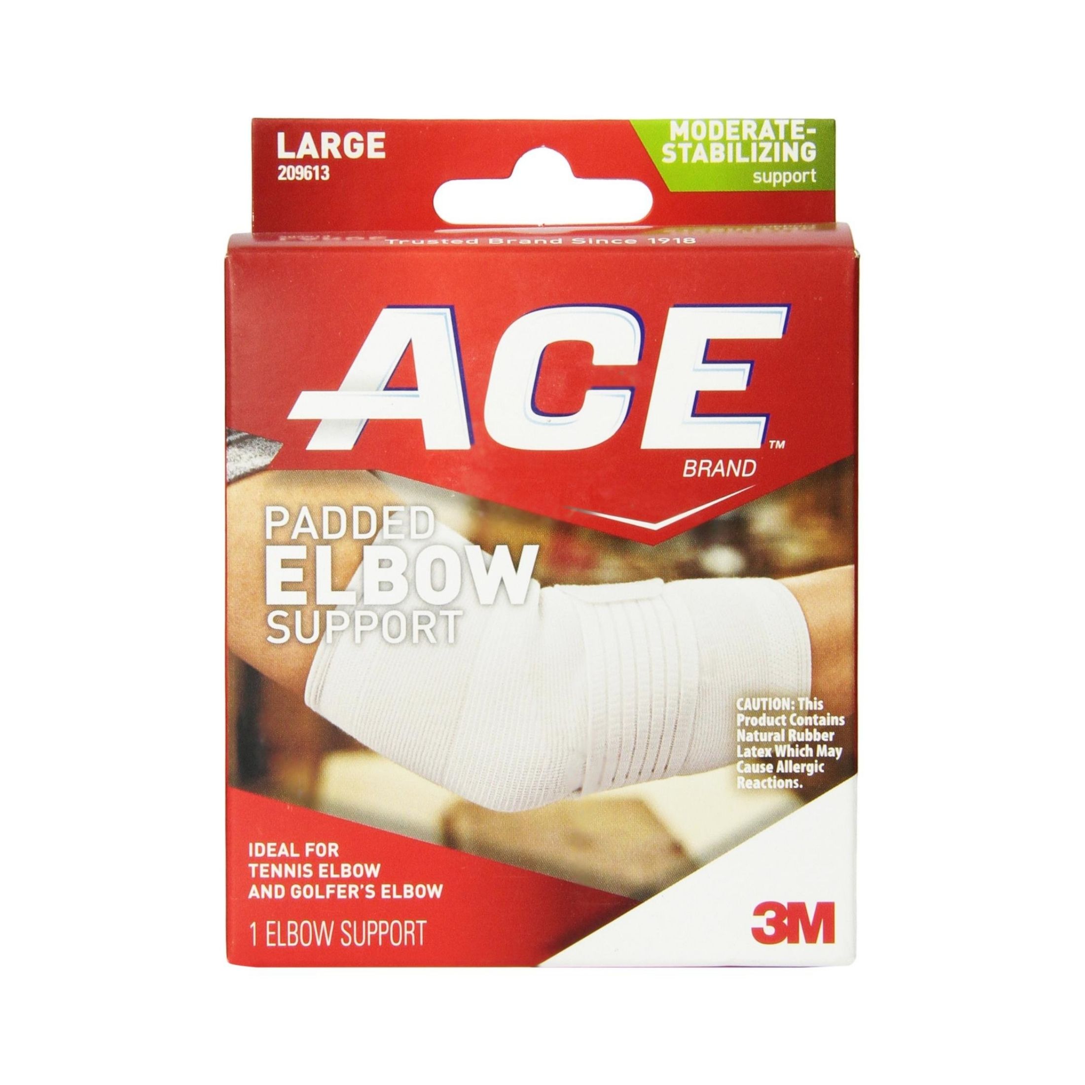 3M Ace Padded Elbow Support, Large