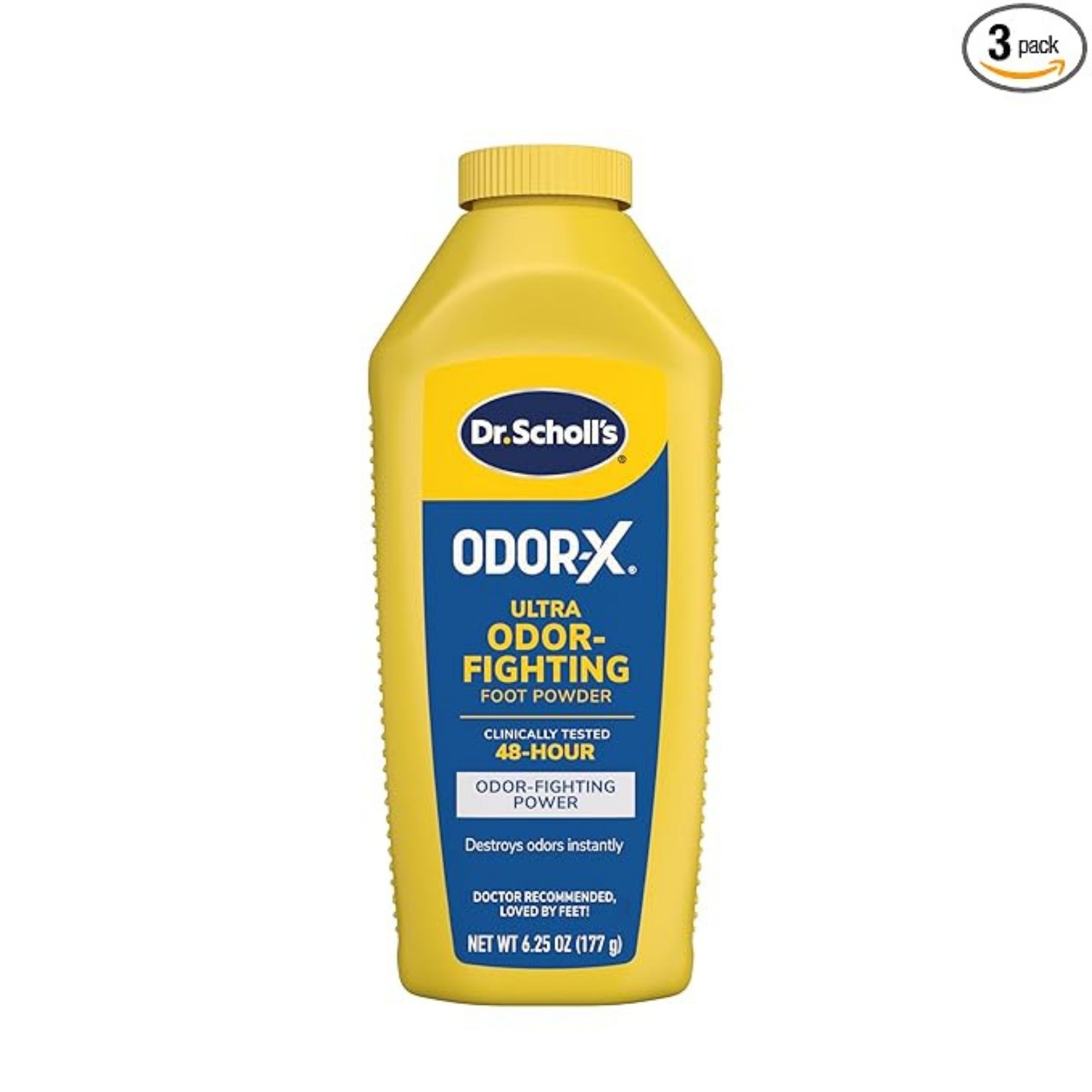 Dr. Scholl's Foot Powder, Odor Fighting, Ultra 6.25 Oz